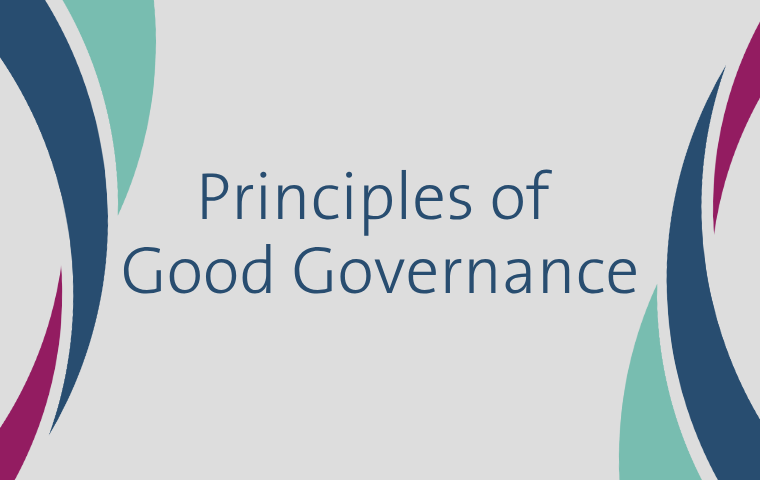 Video 1: Principles of Good Governance