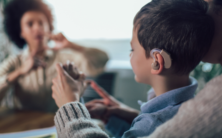 Nurturing a sense of identity in young children who are deaf or hard of hearing