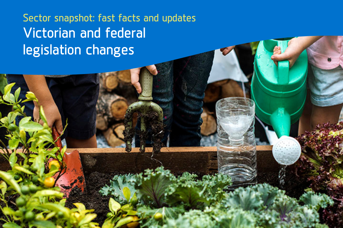 Sector snapshot: Victorian and federal legislation changes